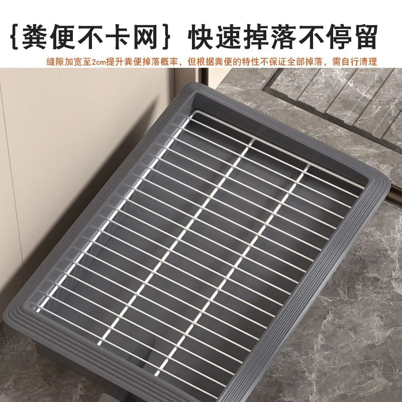 Inodoro interior para perros pequeños y cachorros – Bandeja drenable - imagen 5