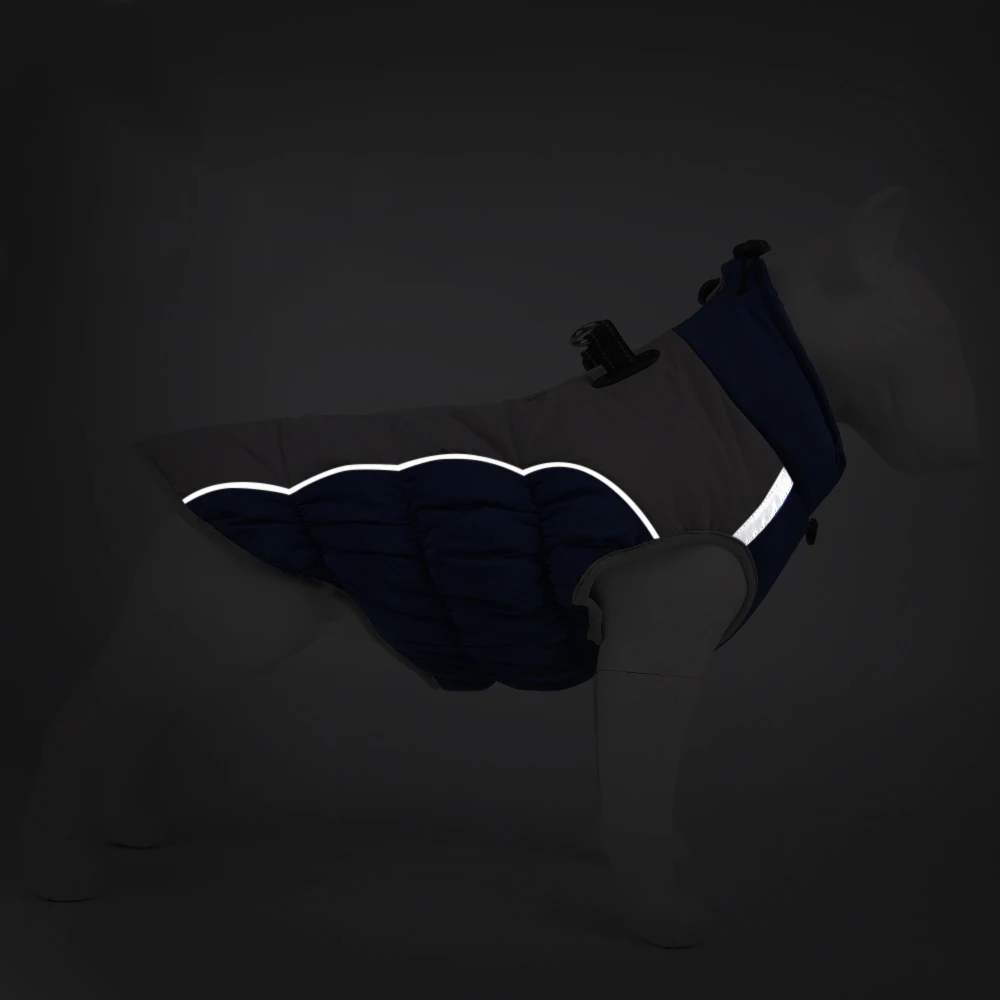 Ropa impermeable para mascotas, abrigo para perros grandes, chaqueta para perros medianos y grandes, ropa para Bulldog Francés - imagen 4