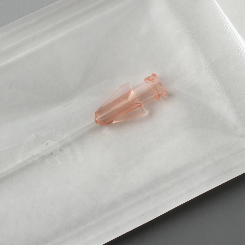 Vista lateral del catéter