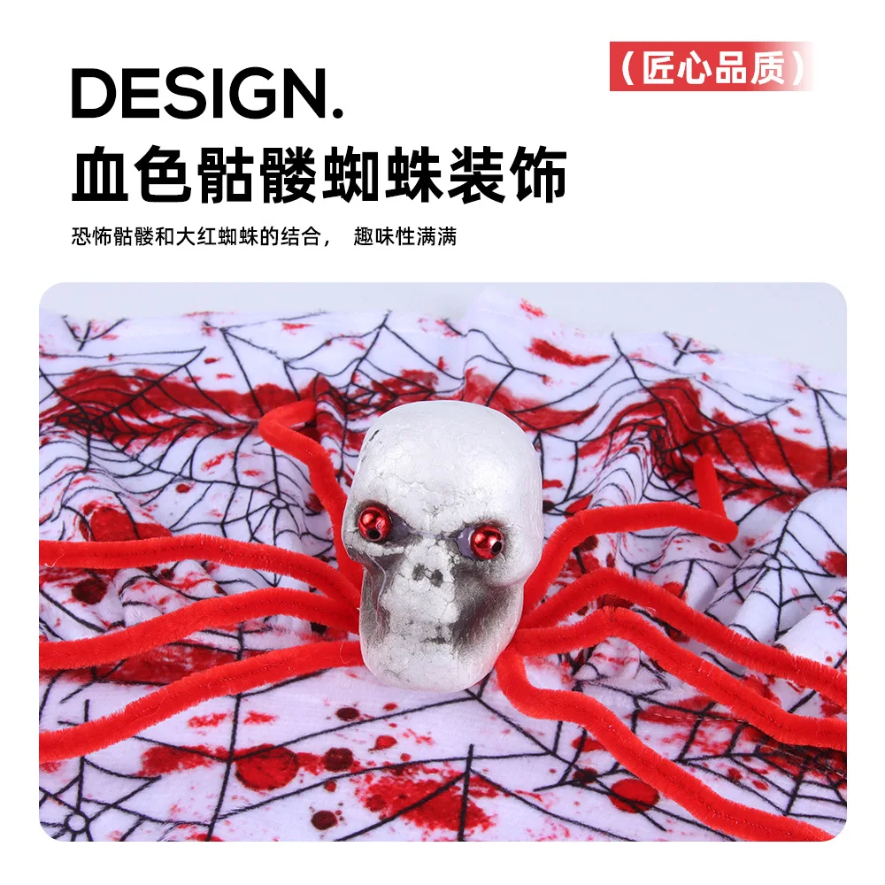 Ropa para mascotas Spider Drag Cat Dog Halloween Cosplay suministros para mascotas Halloween gato ropa para perros - imagen 4