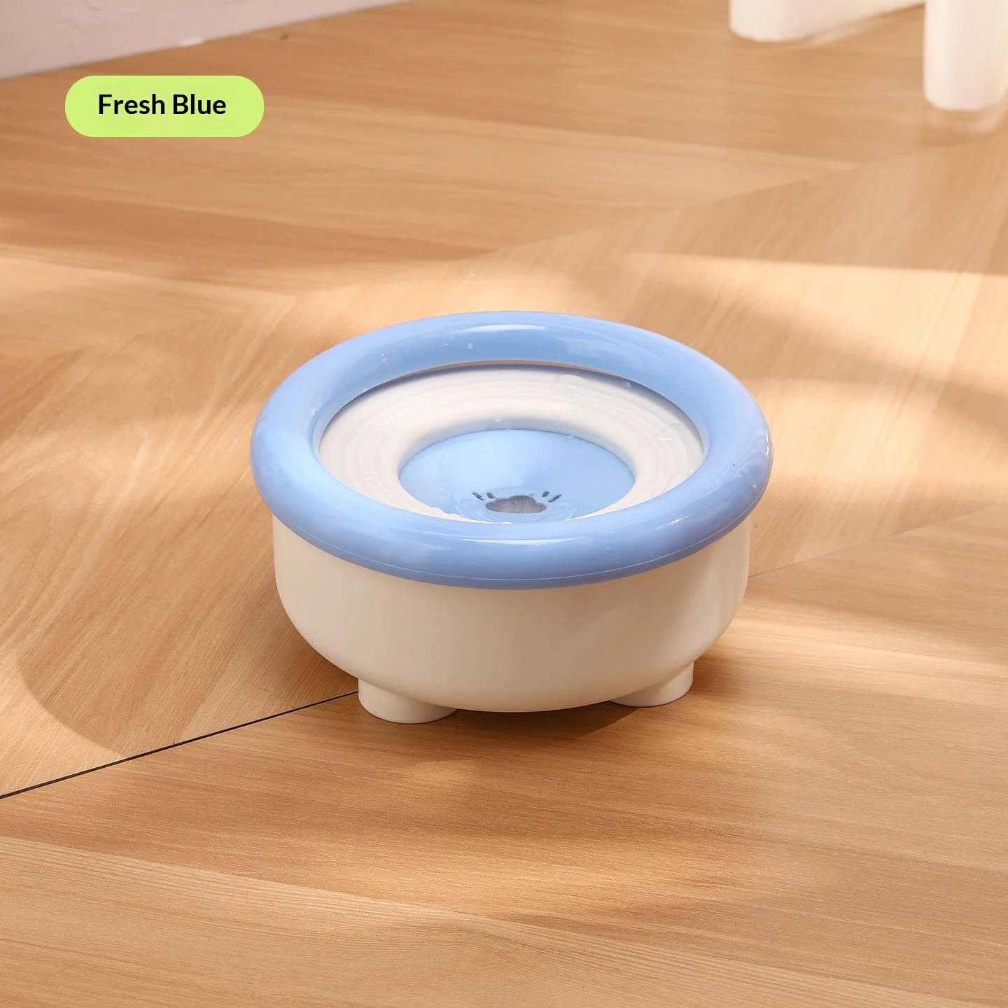 Nueva cuenco flotante de agua para perros con filtro, alimentador de suspensión antisalpicaduras que mantiene la barbilla seca para mascotas, dispensador de agua flotante