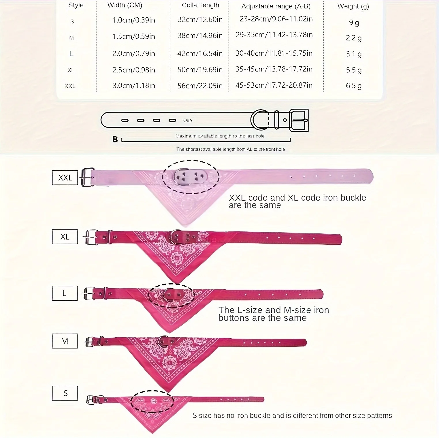 Collar Bandana ajustable para mascotas, toalla de Saliva de tela de punto de poliéster, pañuelo triangular para perros y gatos pequeños, medianos y grandes - imagen 3