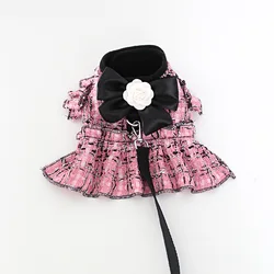 Arnés de pecho para perros pequeños con correa - Tweed suave