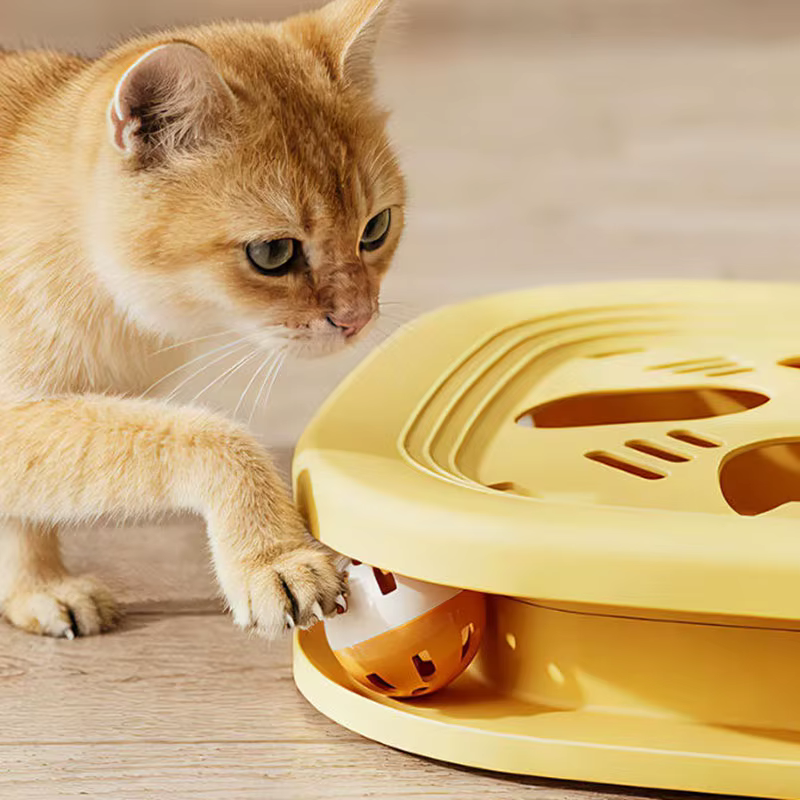 Varita interactiva con bola y campana para gatos pequeños – Evita aburrimiento - imagen 2