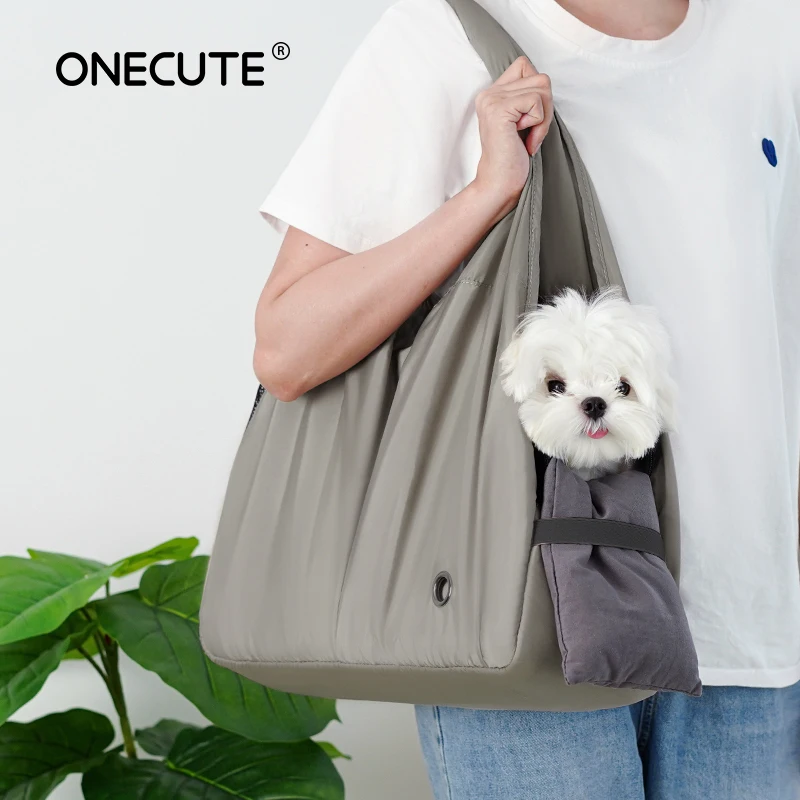 Bolsa de transporte para perro con correa, ideal en viajes - imagen 3