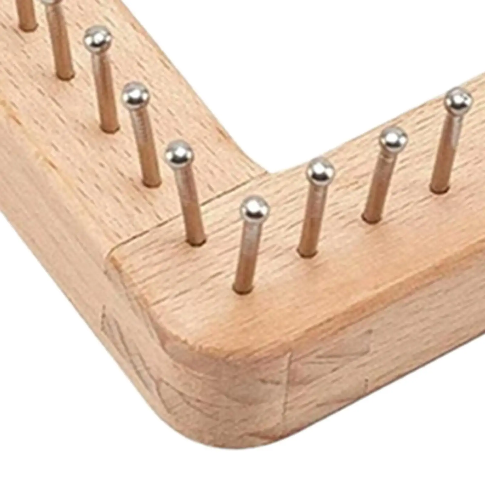 Tablero de tejer telar para adultos suministros artesanales DIY suministros para principiantes mantas sombreros chales cojines - imagen 5