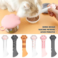 Cuchara para comida de gatos y perros – abre latas, mezcla alimento