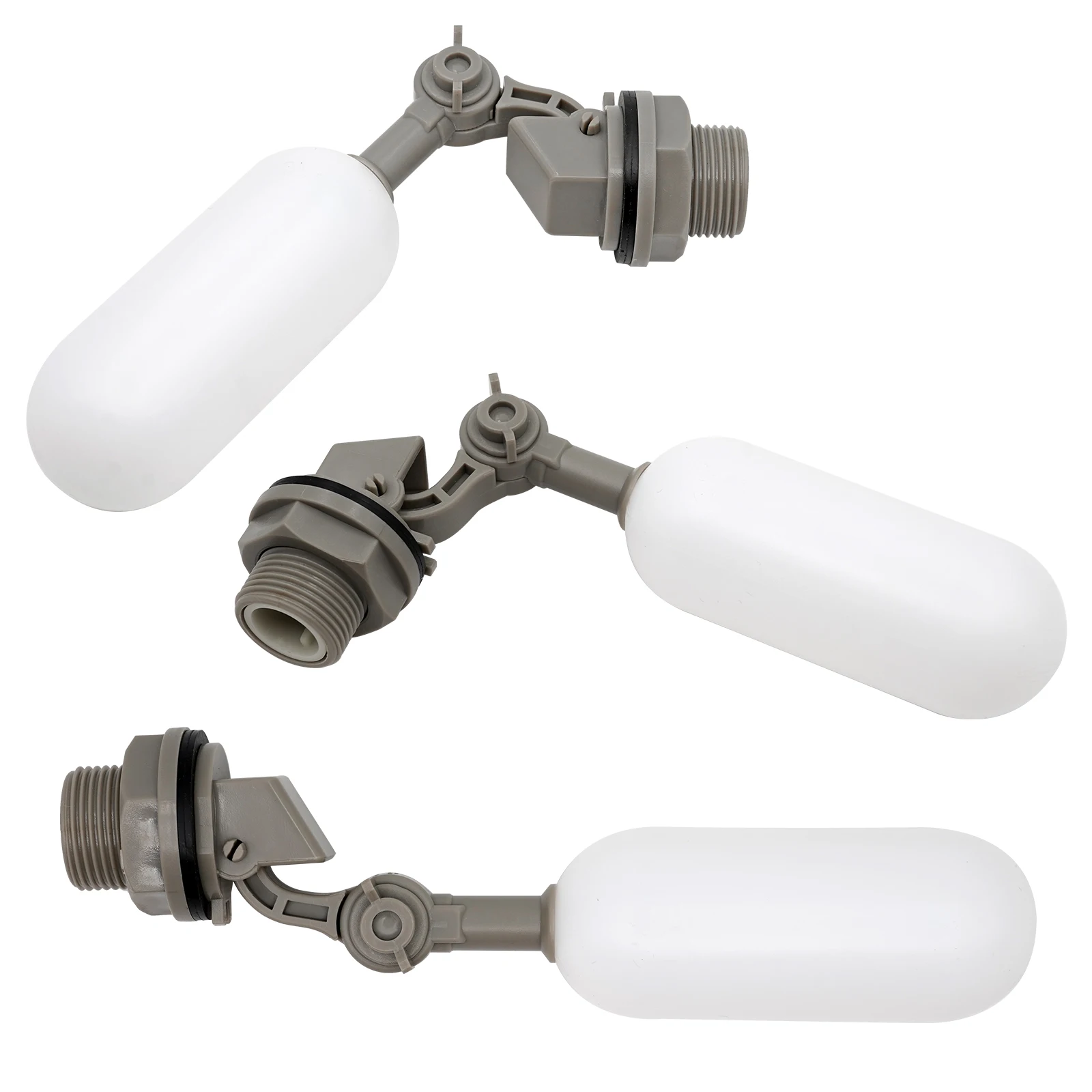 DN15 DN20 ajustable 1/2 "3/4" válvula de llenado automático flotante tanque de llenado automático Control de nivel de agua válvula de bola flotante de plástico - imagen 3