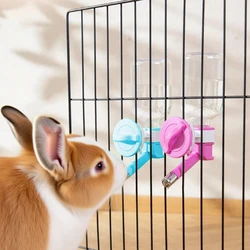 Bebedero automático colgante para gatos y conejos – Acero inoxidable