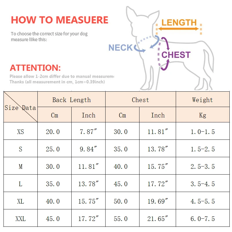 Lindo mono para perro Chihuahua, disfraz cálido de invierno para mascotas, ropa para perros pequeños, Pinscher, monos maltés, pijamas, disfraz de perro - imagen 2