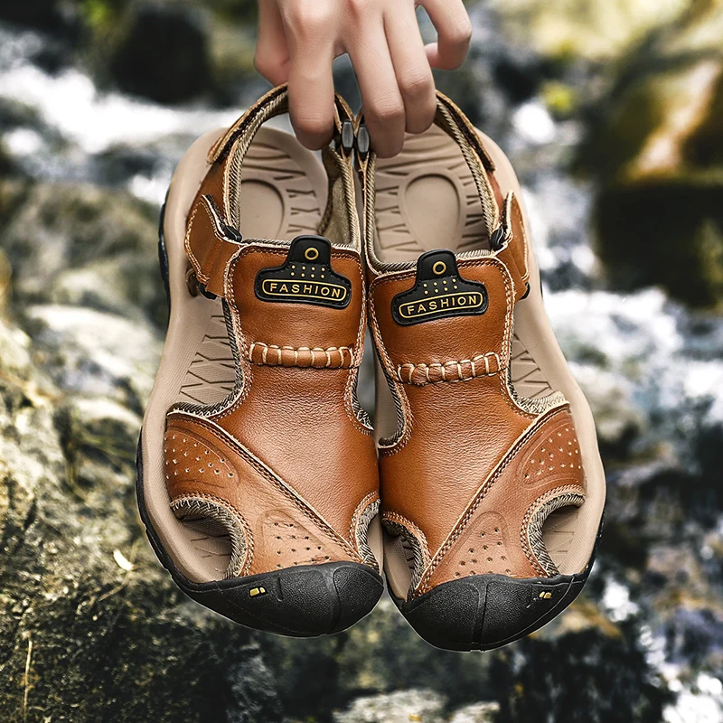 Sandalias de verano ligeras para perro – Cómodas cuero playa exterior - imagen 5