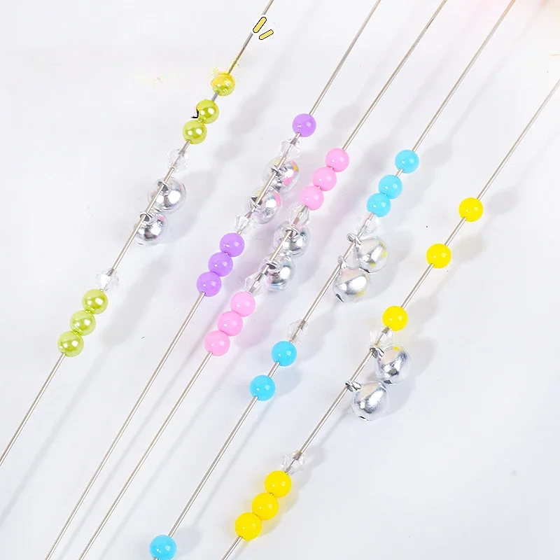 Pluma de acero resistente a las mordeduras para gatos, palo interactivo con campana, bola de lana, palos de juguete para gatitos - imagen 4