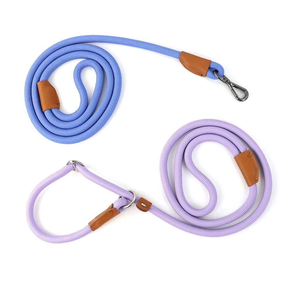 Correa Universal para perros medianos y grandes, hebilla deslizante ajustable, fácil y conveniente, correa de entrenamiento tipo P de nailon para perros grandes