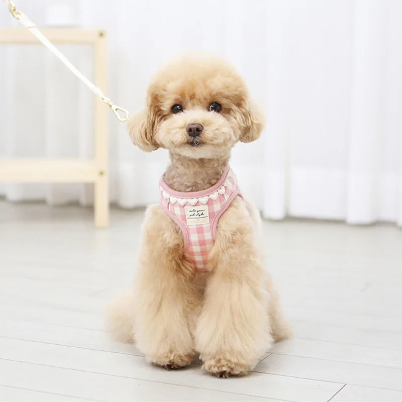 Chaleco de cuerda de tracción para perros, correa ajustable para el pecho, arnés para perros de tamaño pequeño y mediano - imagen 2