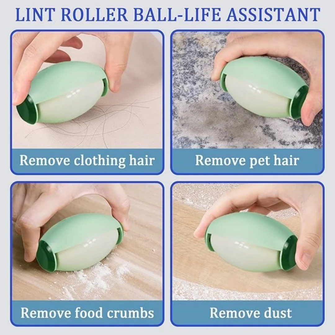 Removedor de pelusas lavable, rodillo para ropa, removedor de pelo portátil para mascotas, Mini cepillo eliminador de polvo reutilizable, Herramientas de limpieza adhesivas - imagen 3