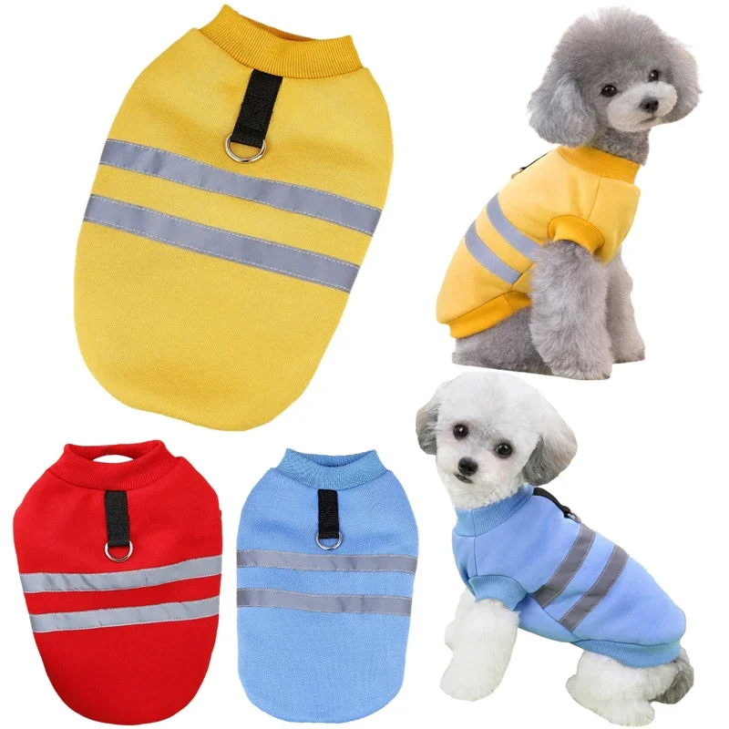 Chaleco reflectante para cachorros, ropa para perros y gatos pequeños y medianos, chaqueta para Chihuahua, Bulldog Francés, Yorkies, Shih Tzu, trajes de Pug