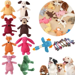 Juguetes para perros de pana: peluche chirriante y resistente