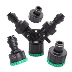 Adaptador de manguera para nebulización en jardín para mascotas