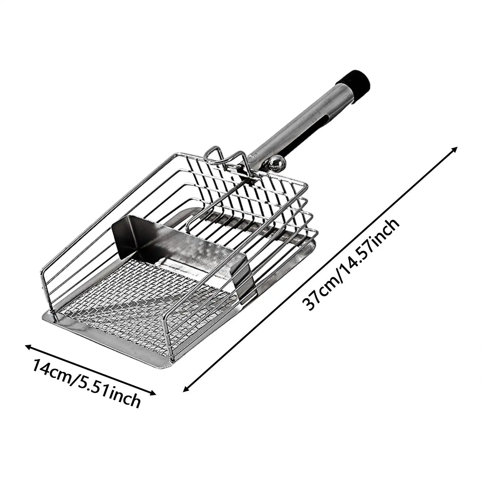 Metal Litter Scoop Portable Cat Sand Spade for Pets Supplies Bunny Rabbits Metal Litter Scoop Portable Cat Sand Spade for Pets Supplies Bunny Rabbits