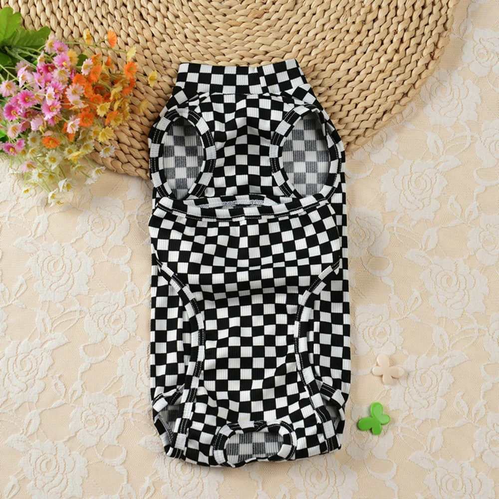 Traje de esterilización para el destete de gatos, Mono para perros pequeños, ropa de recuperación antilaminación después de la cirugía, ropa a cuadros para el cuidado de mascotas - imagen 3