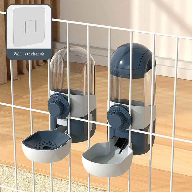 Alimentadores para beber colgantes para mascotas, jaulas colgantes para gatos y perros, reposición automática de alimentos para beber, suministros mágicos para mascotas - imagen 3