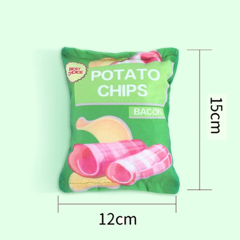 Potato chips green