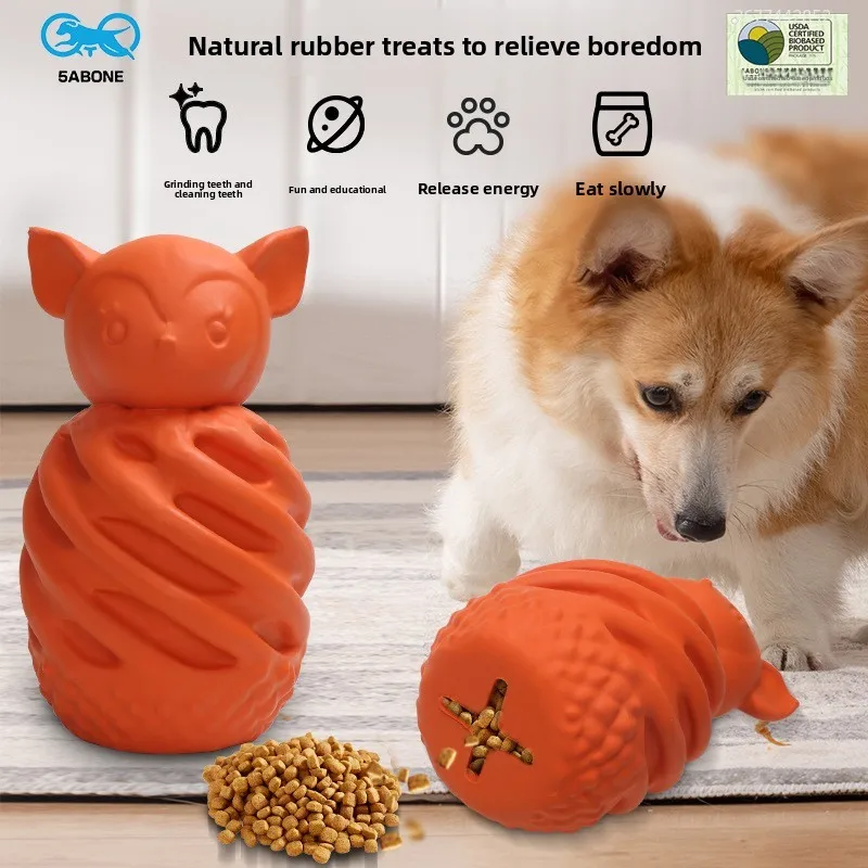 Juguete para masticar mascotas, molares de fugas, limpieza, entrenamiento de dientes, juguete de goma para perros, productos para perros, animales pequeños interactivos Diy al aire libre