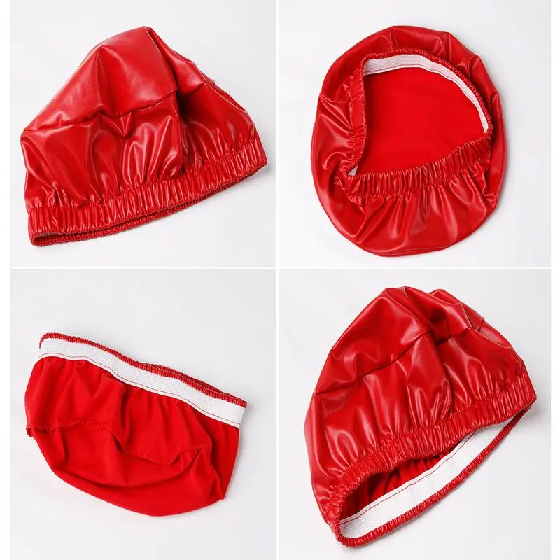 Funda de asiento redonda para el hogar, cubierta de asiento de Color sólido, Protector de silla impermeable, funda de asiento de algodón a prueba de suciedad - imagen 4