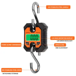 Bascula digital colgante para pesar perros y gatos hasta 250 kg