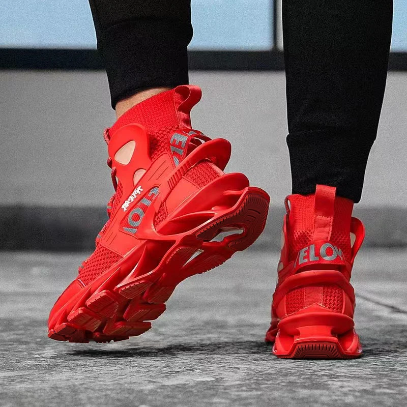 Nuevas zapatillas de deporte para hombre, zapatos informales para hombre, zapatos de entrenamiento de lujo, zapatos transpirables de carrera, mocasines de moda, zapatos para correr para hombre - imagen 4