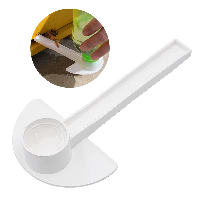 Alimentador de abejas, bebedero de agua, colmena, fuentes de alimentación de plástico, herramientas de apicultura de miel de jardín, 10/20/30/40 piezas