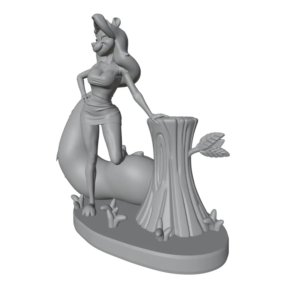 Figura decorativa de gato mini estilo anime para escritorio - imagen 3