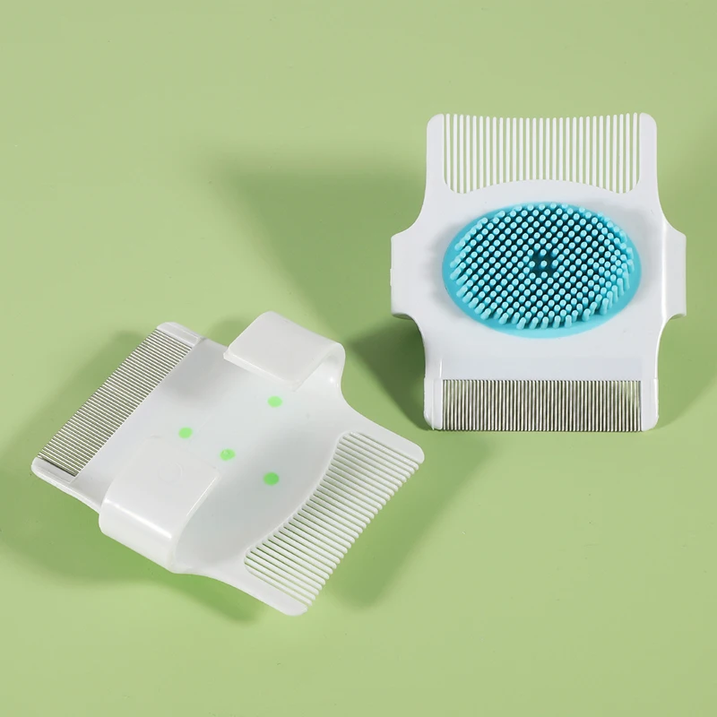 Peine 3 en 1 para gatos, peine para pulgas para gatos, perros, cepillo removedor de pelo para mascotas, peines de goma para masaje de baño para cachorros y gatitos, suministros para mascotas - imagen 3