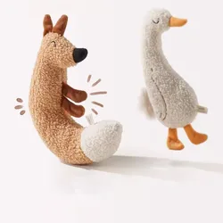 Juguete masticable de felpa para gatos, juguete molar resistente a mordeduras para aliviar el aburrimiento, material seguro no tóxico, juguete interactivo para