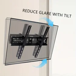 Soporte de pared para TV de 32 a 55 pulgadas – Soporte inclinable universal