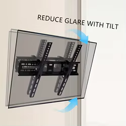 BEISHI LED LCD TV soporte de montaje en pared 32-55 pulgadas soporte de TV ajustable inclinado Universal carga máxima 30KG VESA 400x400mm