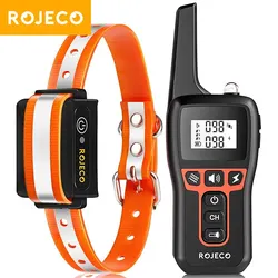 Collar antiladridos y entrenamiento con control remoto para perros
