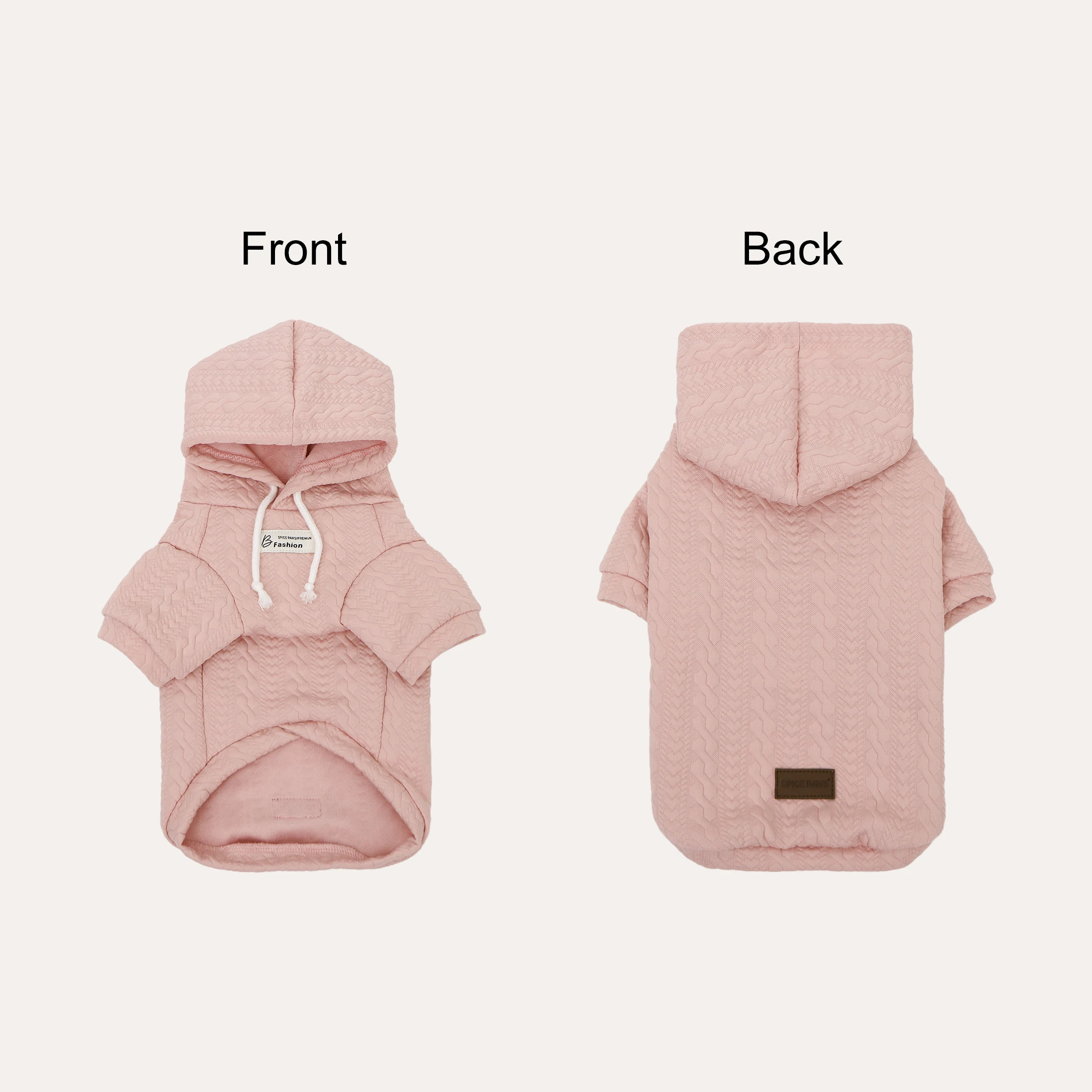 Sudadera con capucha para perros y gatos – Abrigo cálido de invierno - imagen 2