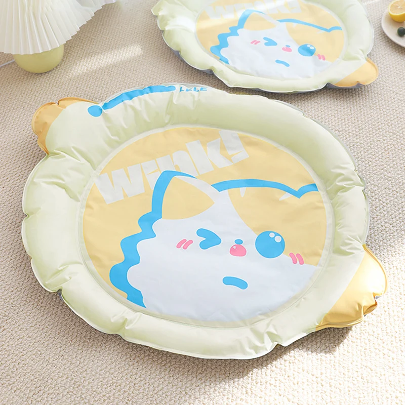 HOOPET-alfombrilla refrescante para mascotas, manta transpirable de tela helada para gatos, cojín para dormir en frío, sofá, cojín para perros y gatos, cama para mascotas, Verano - imagen 2