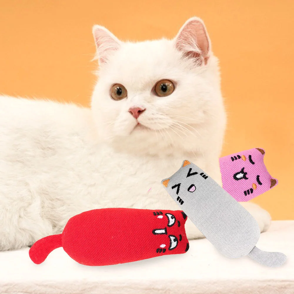 Juguete para gatos con menta en el interior: diseño lindo, juguete masticable duradero para gatitos/gatos, ayuda para la dentición (molar), - imagen 5