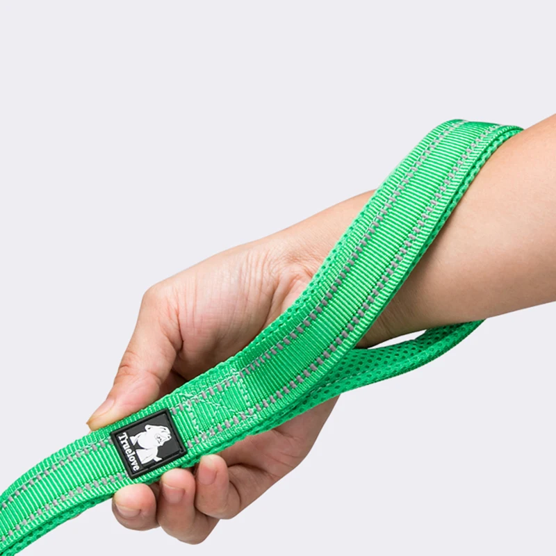 Winhyepet Correa de nailon para perros con cómodo mango acolchado, correa duradera para entrenamiento resistente para perros pequeños, medianos y grandes - imagen 4