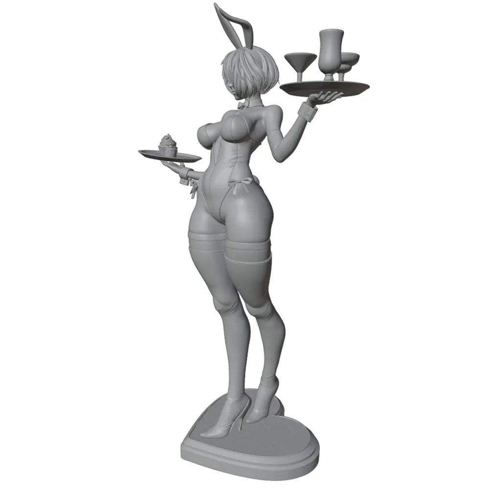 Figura resina anime adulto sin montar ni pintar – Estatua chica sexy - imagen 2