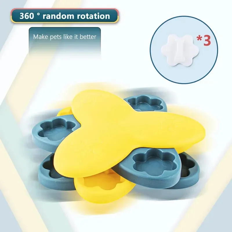 Juguetes rompecabezas para perros, dispensador de golosinas interactivo, alimentador lento para mascotas, perros pequeños y grandes, enriquecimiento de cachorros, entrenamiento IQ - imagen 5