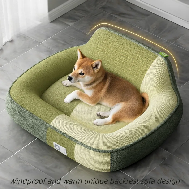 Cama térmica de felpa para perros y gatos – Ideal invierno - imagen 3