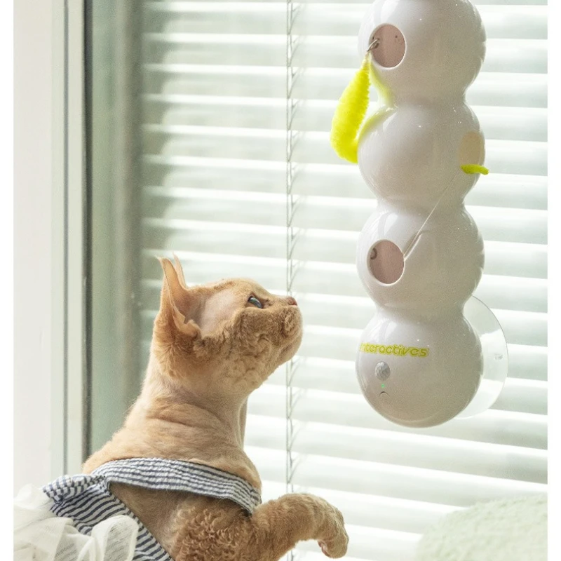 Juguete interactivo para gatos - Oruga móvil que persigue y divierte - imagen 4