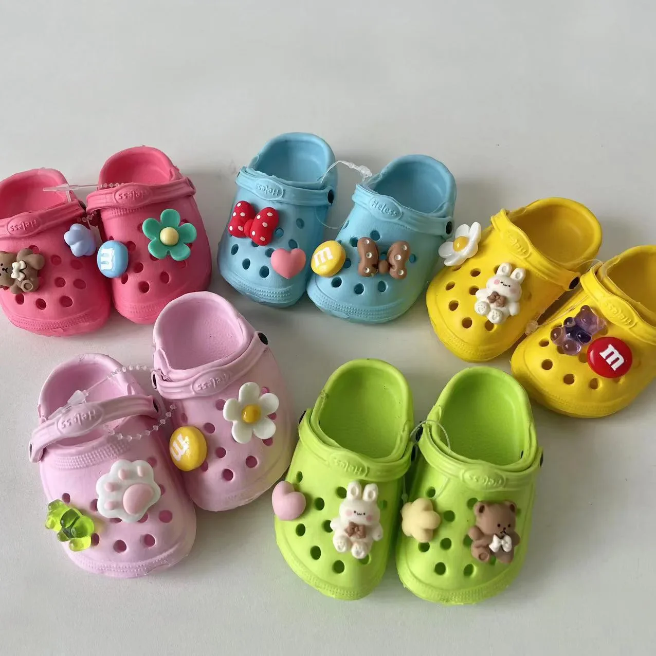 INS zapatos para mascotas, zapatillas de playa con agujeros, duraderas y transpirables, para exteriores, botas decorativas para perros pequeños - imagen 5