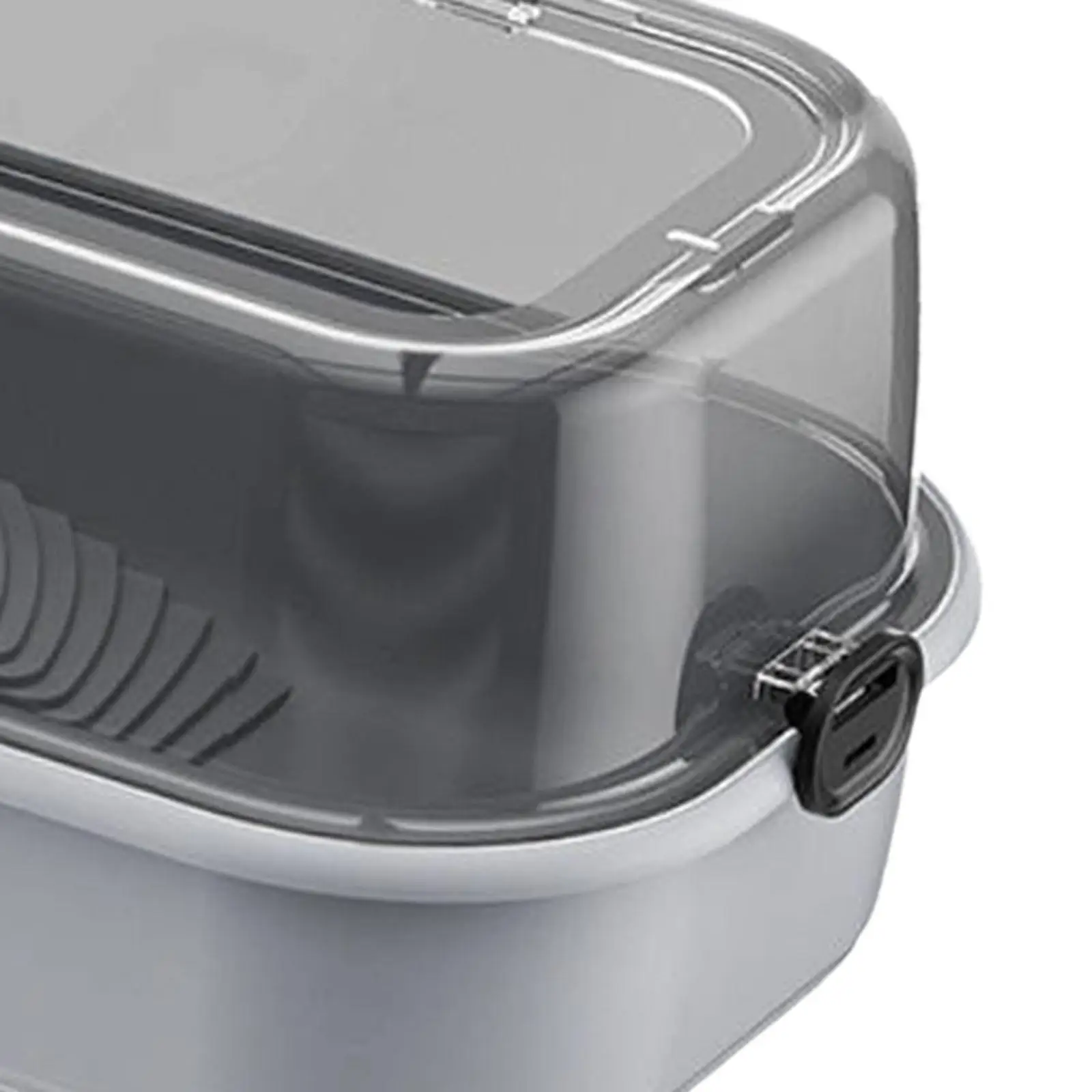 Acuario de tortuga con plataforma y área de natación, jaula de tortuga, tanque de cría de rana, cangrejo de Río, ermitaño - imagen 5