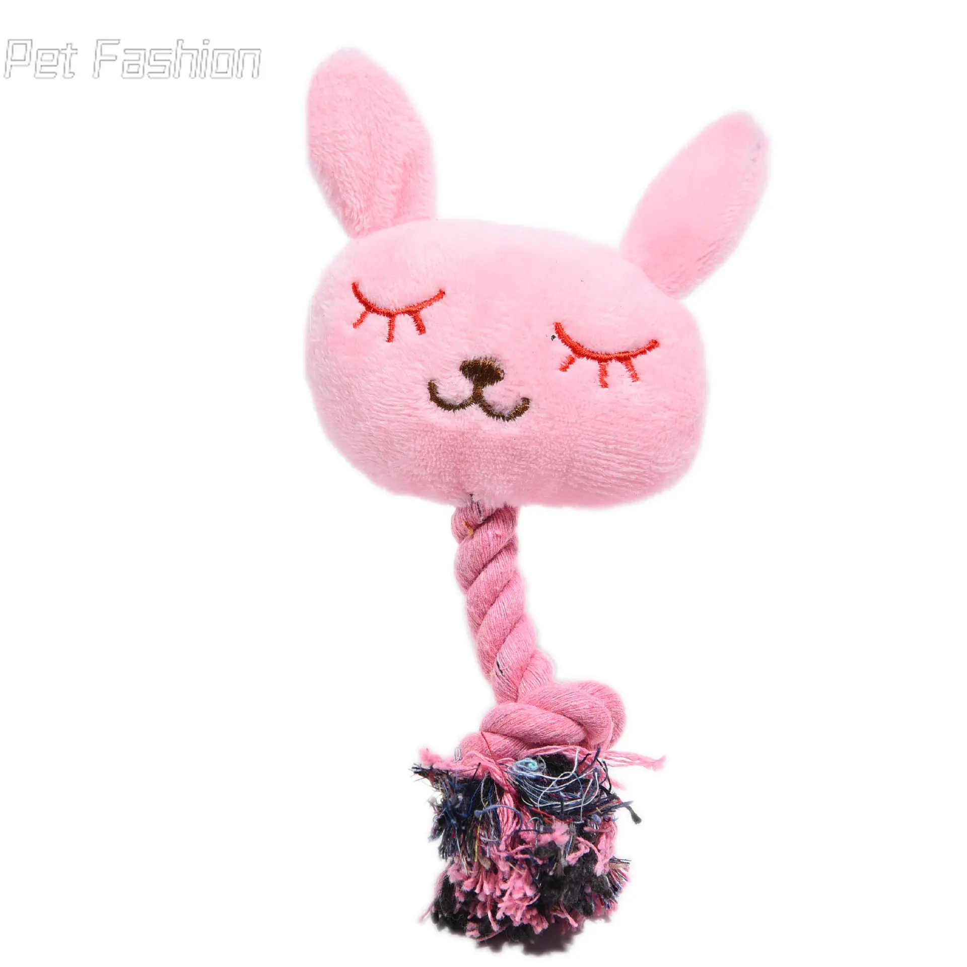 Cuerda de algodón para perros, cuerda Molar para perros, cuerda duradera resistente a mordeduras, juguetes para masticar, suministros de limpieza de dientes para mascotas, Meduim pequeño - imagen 5