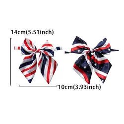 Corbatas cuatro de julio para perros – Lazos fiesta cachorros