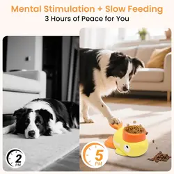 Rompecabezas interactivo para perros - dispensador de comida